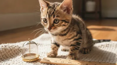 Bengal kitten growth and weight chart milestone guide