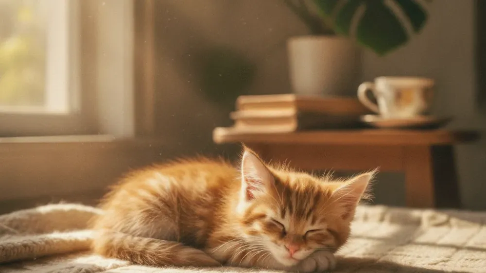 A cute kitten: Can Kittens Eat Scrambled Eggs? Safe Feeding Guide