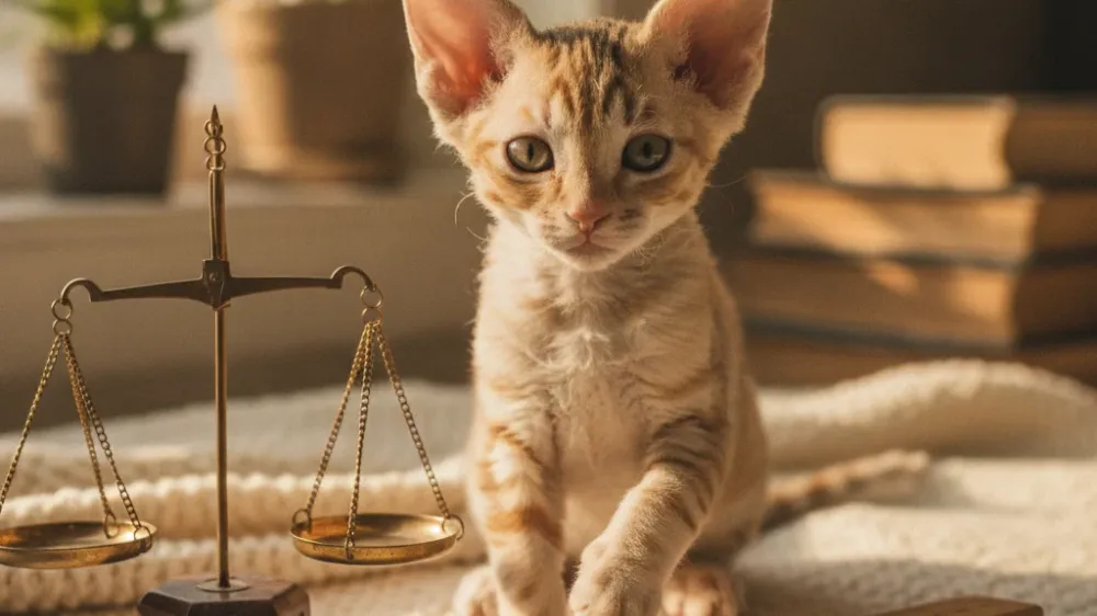 Cornish Rex kitten growth and weight chart milestone guide