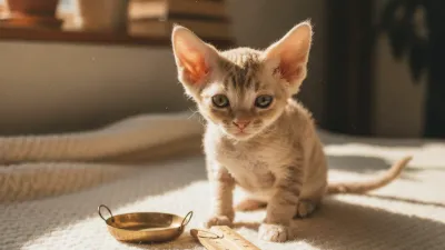 Devon Rex kitten growth and weight chart milestone guide