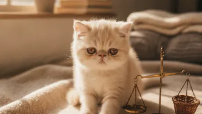 Exotic Shorthair kitten growth and weight chart milestone guide