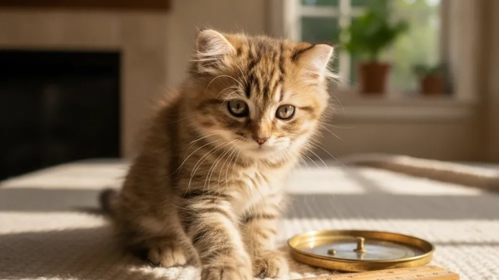 Highlander kitten growth and weight chart milestone guide