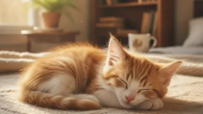 A cute kitten: How Many Calories Does a Kitten Need Daily? Growth Guide