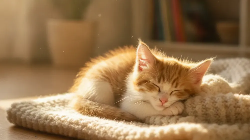A cute kitten: Best Kitten Bowl to Stop Whisker Fatigue