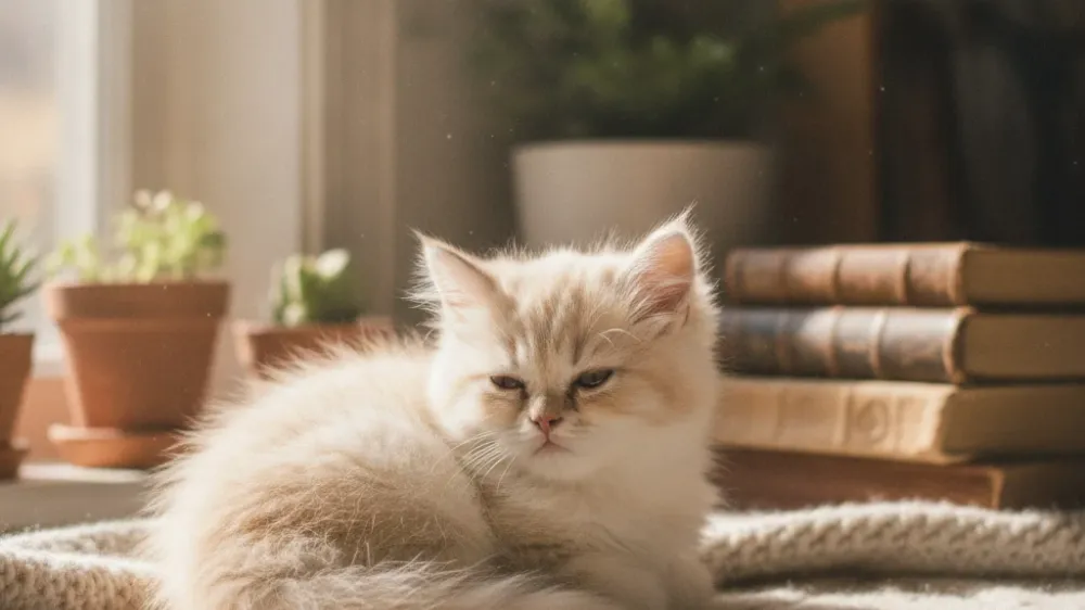 A cute kitten: How to Train a Kitten to Tolerate Tooth Brushing