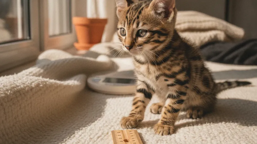 Ocicat kitten growth and weight chart milestone guide