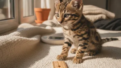 Ocicat kitten growth and weight chart milestone guide