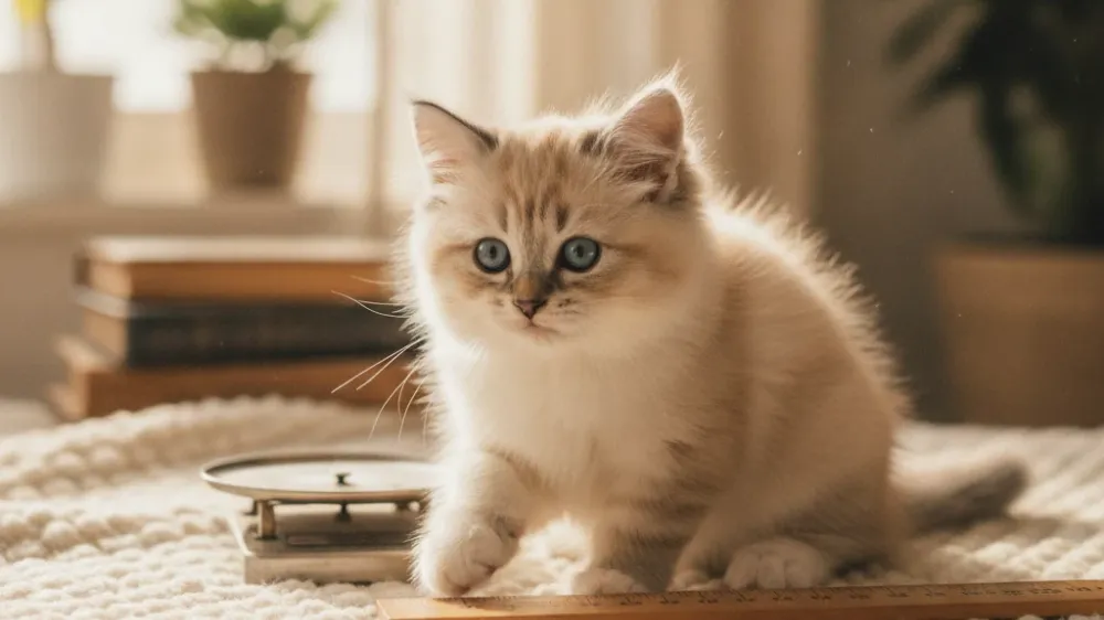 Ragamuffin kitten growth and weight chart milestone guide