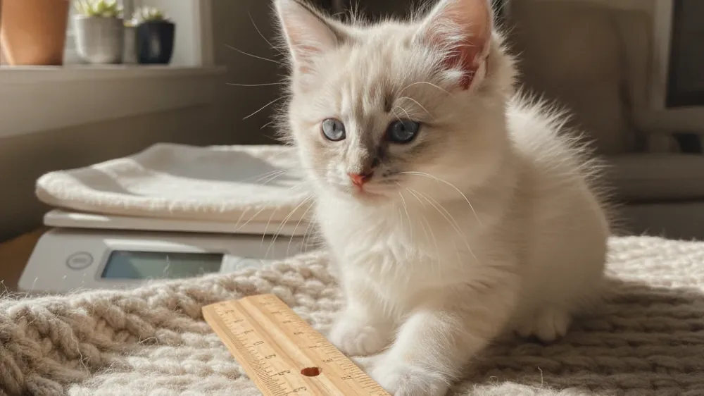 Ragdoll kitten growth and weight chart milestone guide