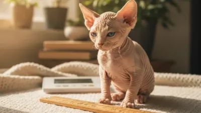 Sphynx kitten growth and weight chart milestone guide