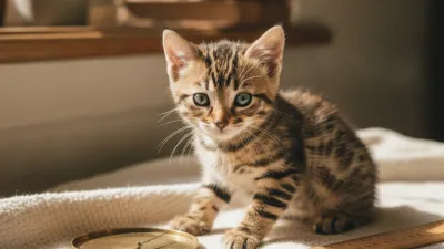 Toyger kitten growth and weight chart milestone guide